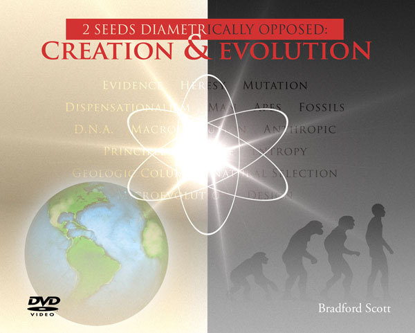 2 Seeds Diametrically Opposed: Creation & Evolution (DVD)